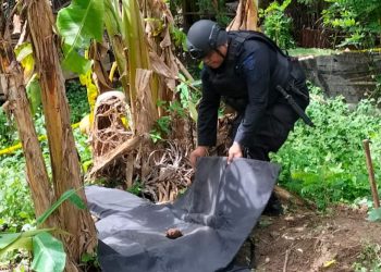 Warga Nagan Raya Temukan Bom Peninggalan Sisa Konflik