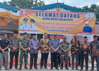 PT Socfindo dan Bank Aceh Syariah Bangun Rumah Dhuafa