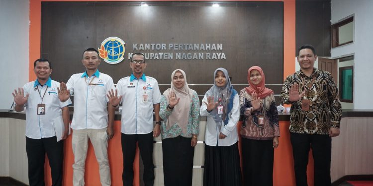 Ombusman RI Perwakilan Aceh Kunjungi BPN Nagan Raya