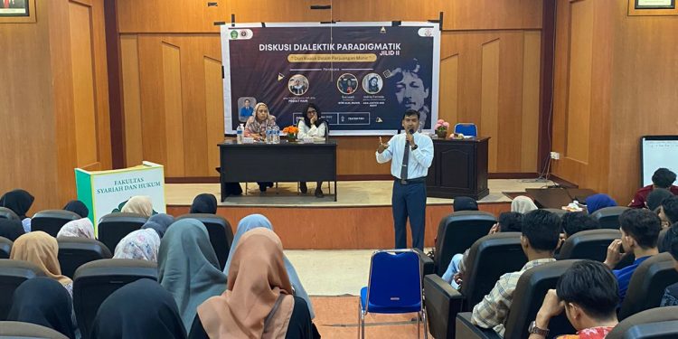 Himakum UIN Ar-Raniry Hadirkan Istri Munir dalam Diskusi Dialektik Paradigmatik Jilid II