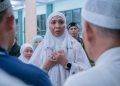 Fitriany Farhas Ajak Masyarakat Nagan Raya untuk Memakmurkan Masjid