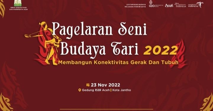 Disbudpar Aceh Bakal Gelar Pagelaran Seni Budaya Tari
