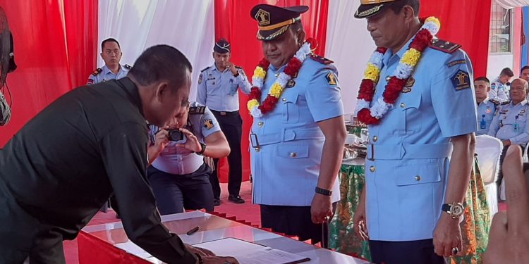 Masuki Purna Tugas, Said Syahrul Digantikan Indra Gunawan Sebagai Plt Kalapas Kelas IIB Meulaboh