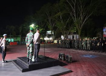 Polres Aceh Barat gelar Apel Kesiapan Patroli Gabungan TNI-Polri