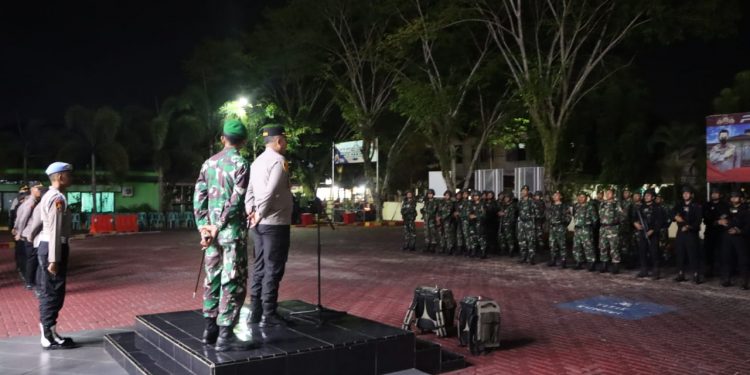 Polres Aceh Barat gelar Apel Kesiapan Patroli Gabungan TNI-Polri