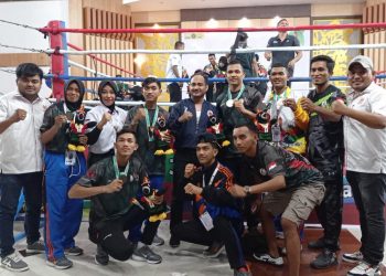Cabor Muaythai Nagan Raya Sumbang 2 Perak dan 3 Perunggu di Pora Pidie