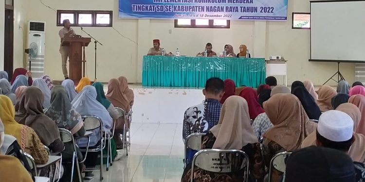 Disdik Nagan Raya gelar Pelatihan Implementasi Kurikulum Merdeka Belajar