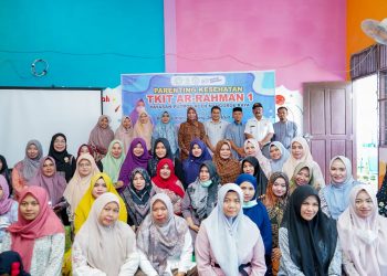 Pj Bupati Nagan Raya Fitriany Farhas Kunjungi TKIT Ar-Rahman 1