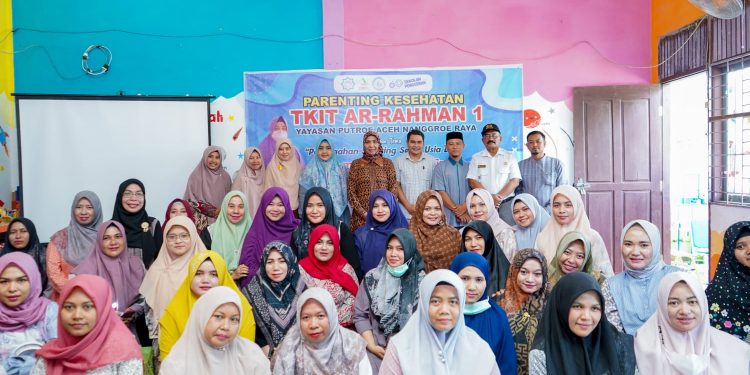 Pj Bupati Nagan Raya Fitriany Farhas Kunjungi TKIT Ar-Rahman 1