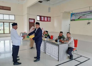 Kapolsubsektor Simpang Mamplam Hadiri Pelantikan Imum Mukim