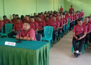 Kodim Nagan Raya ikuti Grand Launching Inovasi Teknologi Pengelolaan TWP AD di Era 5.0 Secara Virtual