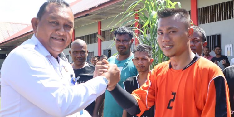 Plt Kalapas IIB Meulaboh Tutup Turnamen Futsal Warga Binaan