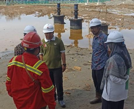 Tekait Semburan Air Laut, DLH Nagan Raya Turunkan Tim ke Lokasi PLTU 3-4