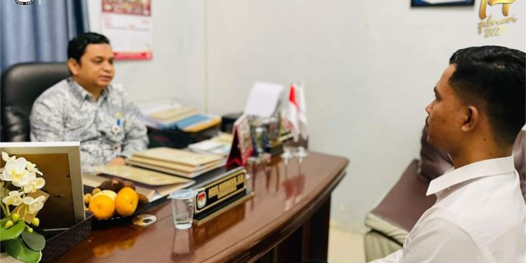 6 Calon Jagat Saksana ikut Seleksi Wawancara di Kantor KIP Nagan Raya