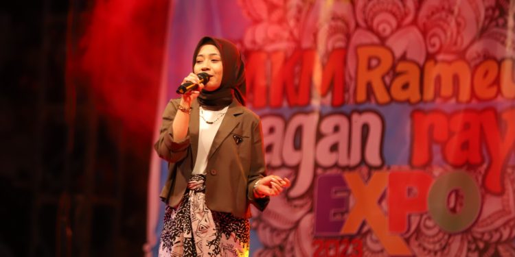 Penyanyi Safira Amalia ikut Meriahkan Penutupan Expo Rameune 2023