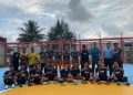 Meriahkan HBP-59, Tim Futsal Lapas Meulaboh lakukan Laga Eksibisi dengan Korem 012/TU