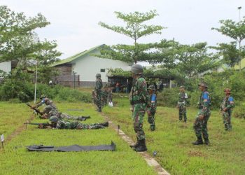Kodim 0116/Nagan Raya gelar Latihan Menembak Senapan untuk Tingkatkan Kemampuan Dasar Prajurit