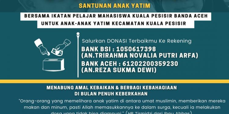 Mahasiswa IPMKP Galang Dana Ramadan untuk Anak Yatim