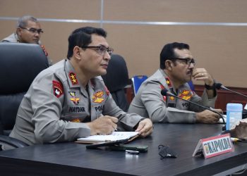 Kapolda, Wakapolda dan PJU Polda Aceh Ikut Rapat Internal Anev Situasi Kamtibmas Terkini