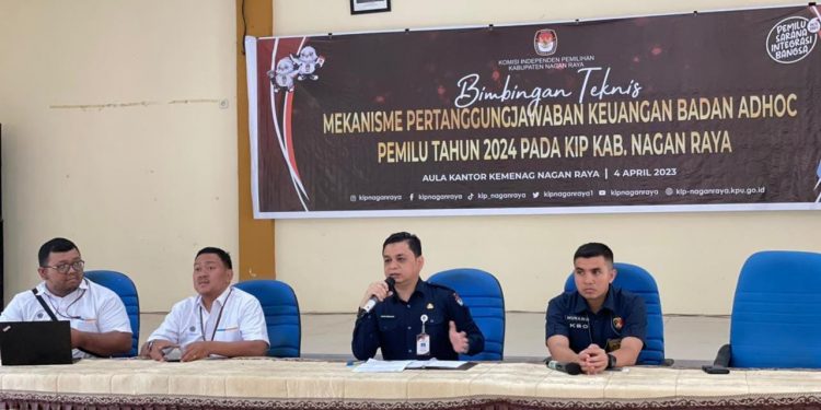 KIP Nagan Raya gelar Bimtek PPK Terkait Mekanisme Pertanggungjawaban Keuangan Pemilu