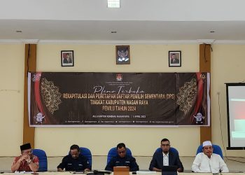 KIP Nagan Raya gelar Rapat Pleno Terbuka Rekapitulasi dan Penetapan DPS