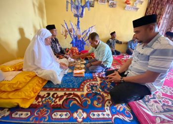 Dua Mantan Komisioner KIP Nagan Raya dan Pengurus Partai PPP Sambangi Rumah Sesepuh