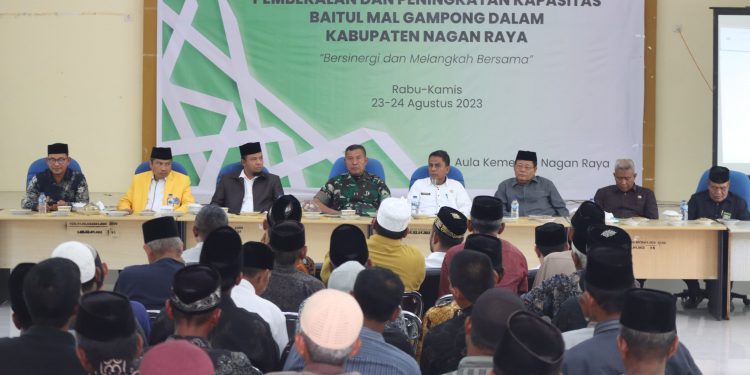 BMK Nagan Raya gelar Pembekalan dan Peningkatan Kapasitas Pengurus Baitul Mal Gampong