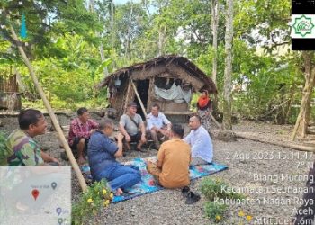 Komisioner BMK Nagan Raya Monitoring Proses Verifikasi Rumah Layak Huni