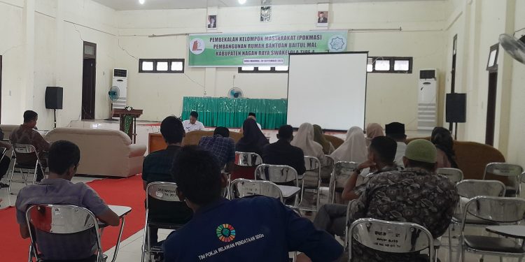 BMK Nagan Raya gelar Pembekalan Bagi Pokmas