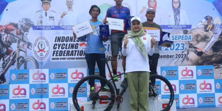 Sukses Digelar, Berikut Pemenang Kejurda Balap Sepeda ISSI Aceh 2023