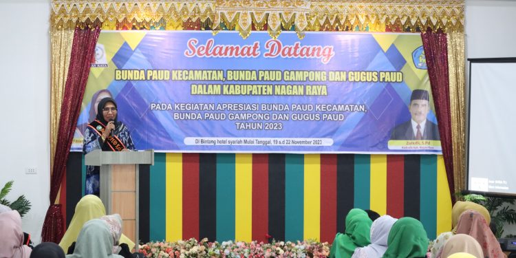Pj Bupati Nagan Raya Resmi Buka Acara Apresiasi Bunda PAUD Tahun 2023