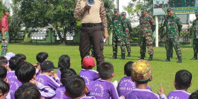 Puluhan Murid TKIT Ar-Rahman Outbound di Makodim 0116 Nagan Raya