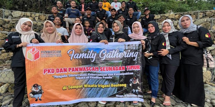 Jalin Keakraban, Panwas dan PKD Seunagan Timur gelar Family Gathering 