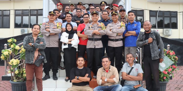 Akhir Tahun 2023, Kapolres Nagan Raya Sampaikan Capaian dan Tantangan Harkamtibmas