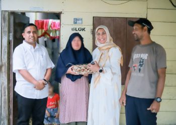 Fitriany Farhas Kunjungi Rumah Warga di Bulan Ramadhan