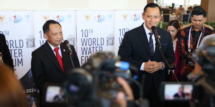 Di Hadapan Forum Internasional, Menteri AHY Usulkan Pembentukan Badan Air Nasional