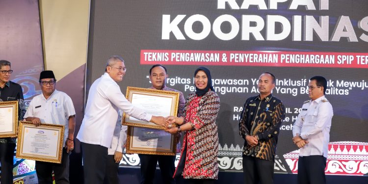 Pemkab Nagan Raya Raih Penghargaan dari BPKP-RI