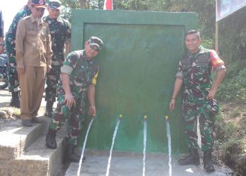 Tim Wasep Mabesad TMMD Tinjau Lokasi TMMD Kodim 0116 Nagan Raya