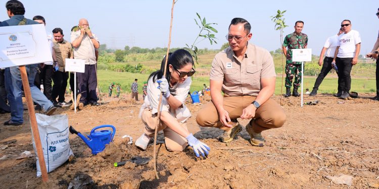 Peringati Hari Lingkungan Hidup Sedunia, Menteri AHY Tanam 100.000 Pohon Secara Serentak se-Indonesia