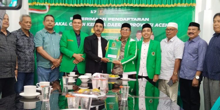 Tarmilin Usman Mendaftar Ke PPP Sebagai Balon Bupati Nagan Raya
