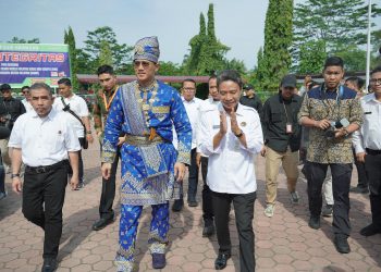 Usai Upacara Hari Lahir Pancasila, Menteri AHY Tinjau Persiapan Kantor Pertanahan Kota Dumai Menuju Kota Lengkap