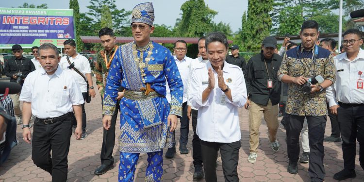 Usai Upacara Hari Lahir Pancasila, Menteri AHY Tinjau Persiapan Kantor Pertanahan Kota Dumai Menuju Kota Lengkap