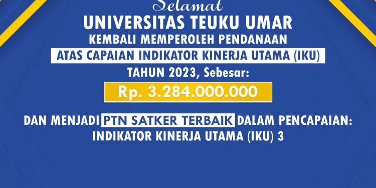 UTU Raih Prestasi Terbaik I Nasional IKU 3 PTN Satuan Kerja