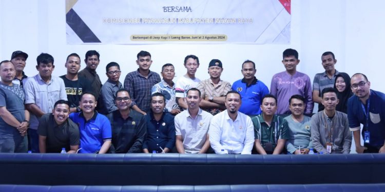 Panwaslih Nagan Raya gelar Silaturrahmi dengan Insan Pers