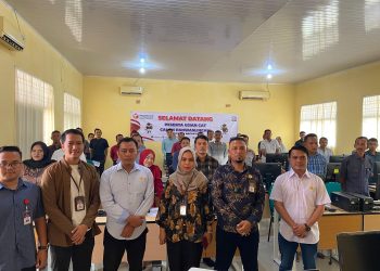 182 Peserta Calon Anggota Panwascam di Nagan Raya Ikut Ujian Berbasis CAT