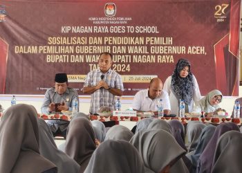 KIP Nagan Raya gelar Sosialisasi dan Pendidikan Pemilih untuk Pemilih Pemula