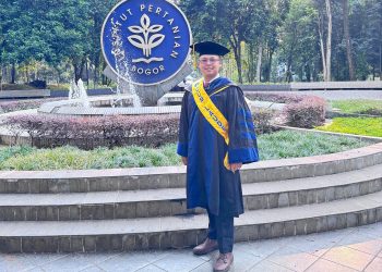 Putra Beutong, Wira Hadianto Raih Predikat Lulusan Terbaik Program Doktor Faperta IPB