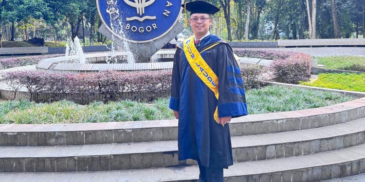 Putra Beutong, Wira Hadianto Raih Predikat Lulusan Terbaik Program Doktor Faperta IPB