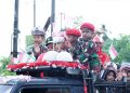 Sambut HUT ke-79 RI, Ribuan Pelajar Meriahkan Pawai Karnaval di Nagan Raya