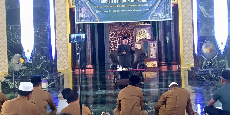 Syukuran HUT ke-79 RI, Pemkab Nagan Raya gelar Tausiah dan Doa Bersama